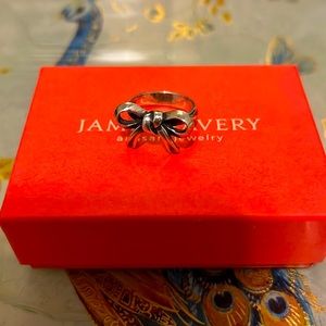 James Avery Sterling silver Bow ring
